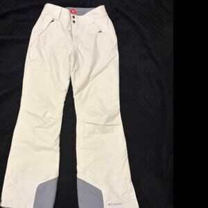 Columbia Omni-tech White Ski or Snowboarding Pants XS